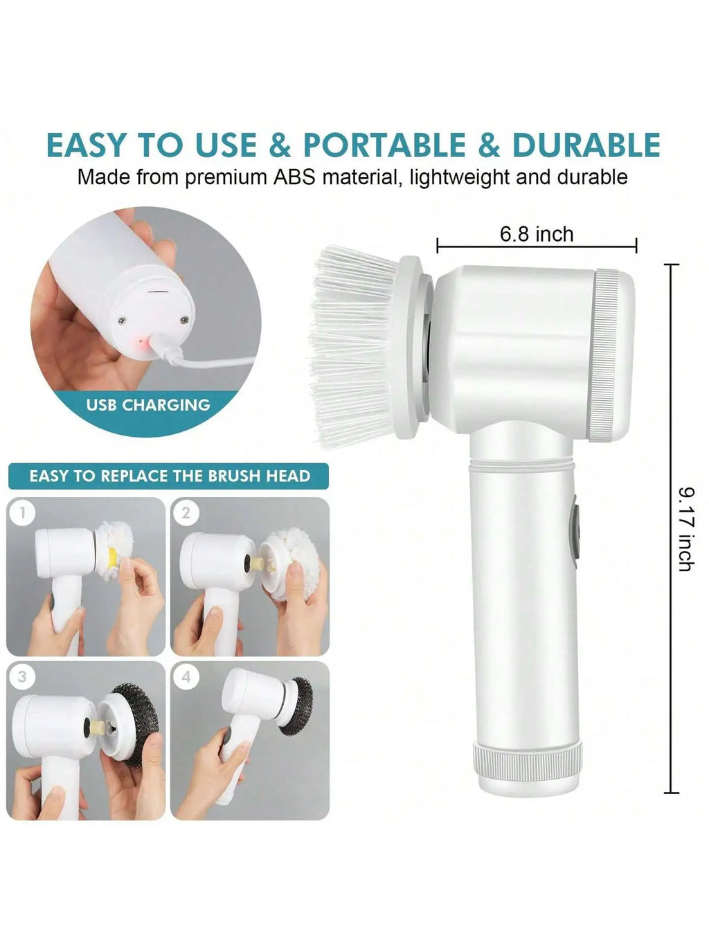 EasyLife Multifunctional Electric Cleaner Brush